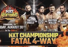 News: Zilla Fatu’s First Match In The WWE Universe Announced To Be NXT Championship Fatal-Four Way At NXT “Heatwave”
